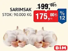 SARIMSAK KG SARIMSAK KG